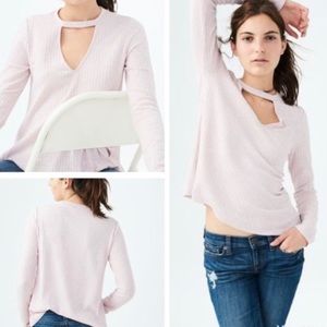 AMERICAN EAGLE TOP IN BLACK